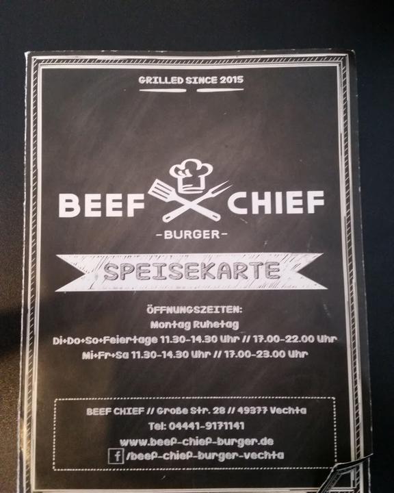 Beef Chief Burger