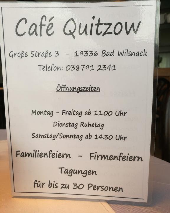 Cafe Quitzow