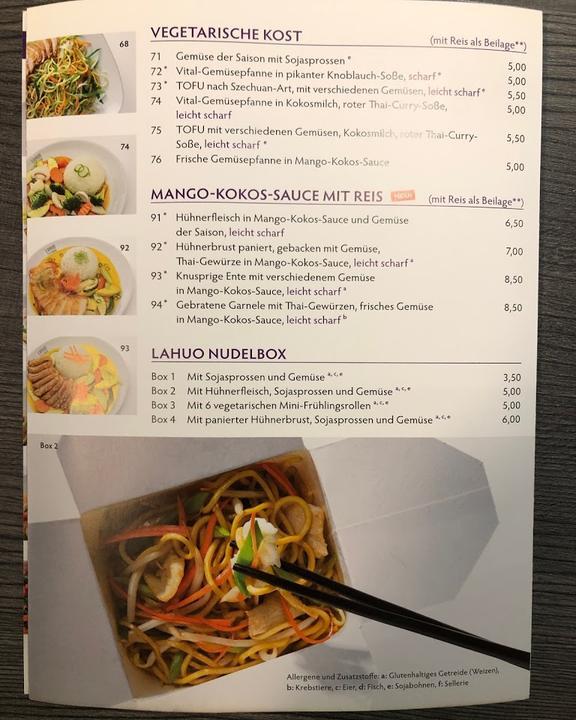 Lahuo Fresh Asia+Sushi